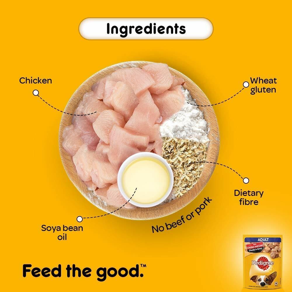 PEDIGREE® Chicken & Liver in Gravy