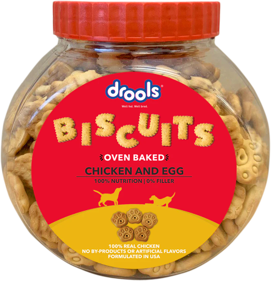 Drools Dog Biscuits - Chicken & Egg