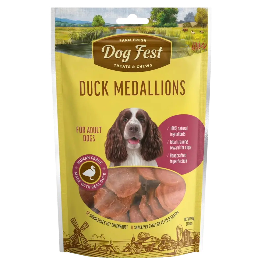 Dogfest Duck Medallions 