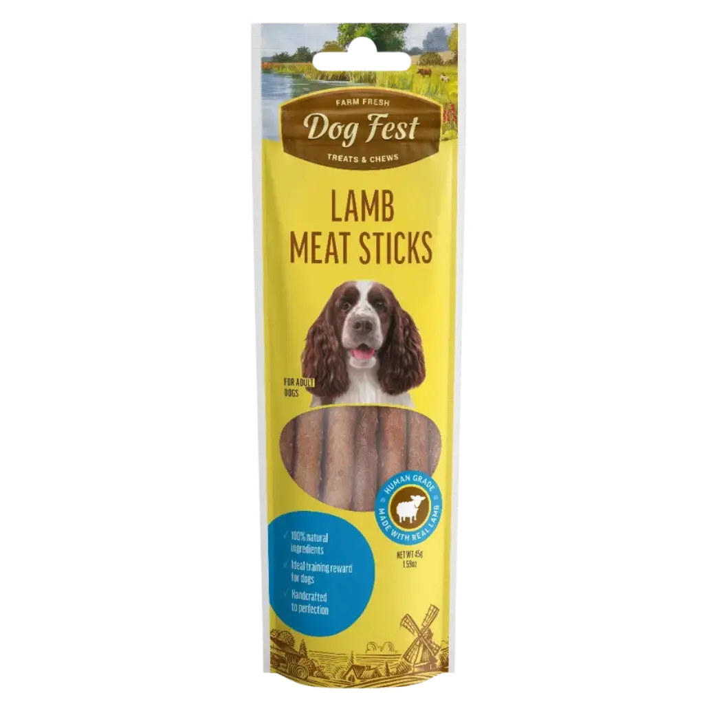 Dogfest Meat Sticks - Lamb