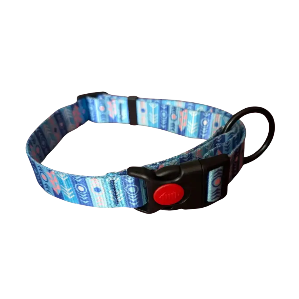 Satin Chic Collar - Tribal Trails (Small)