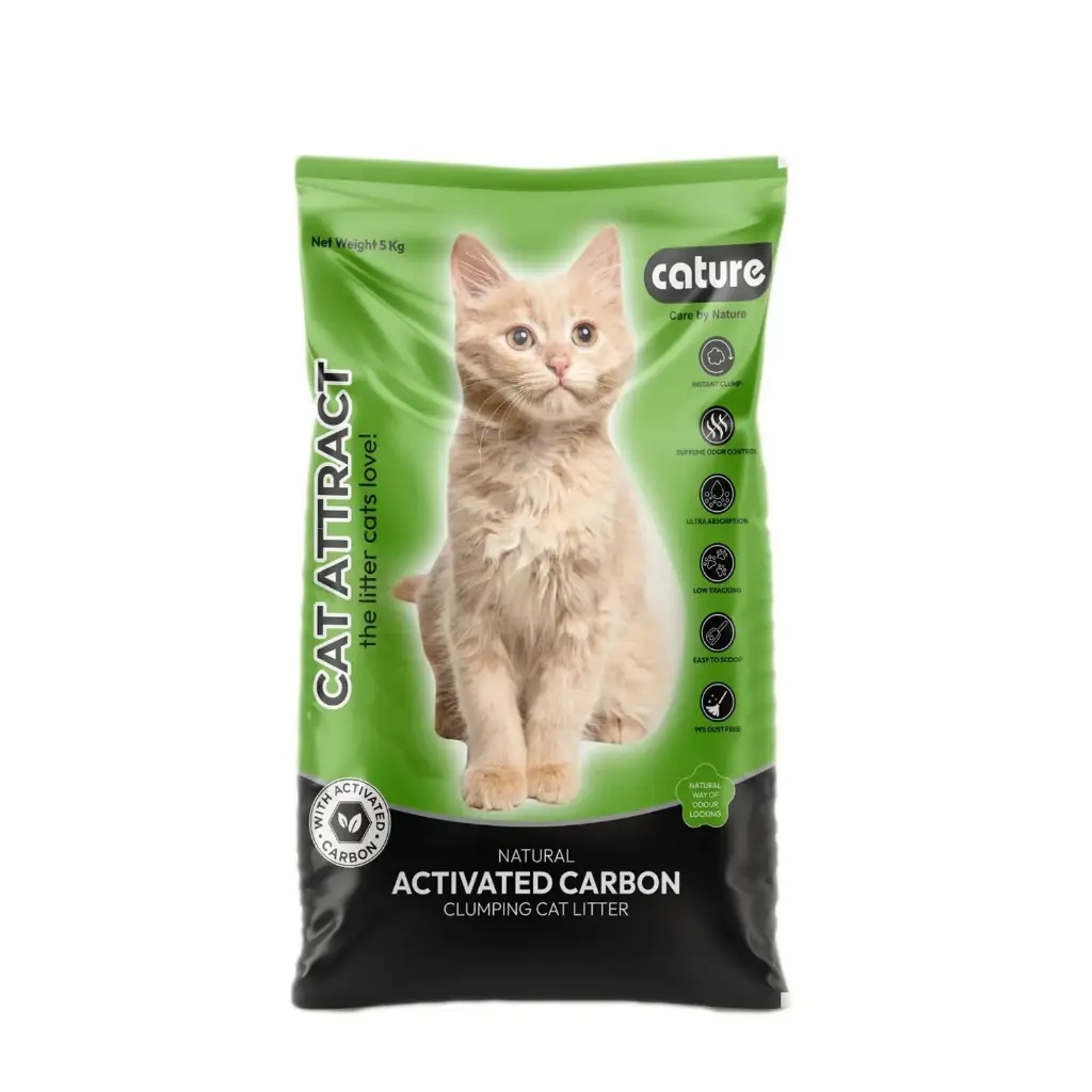 Cature Clumping Cat Litter - Activated Carbon 