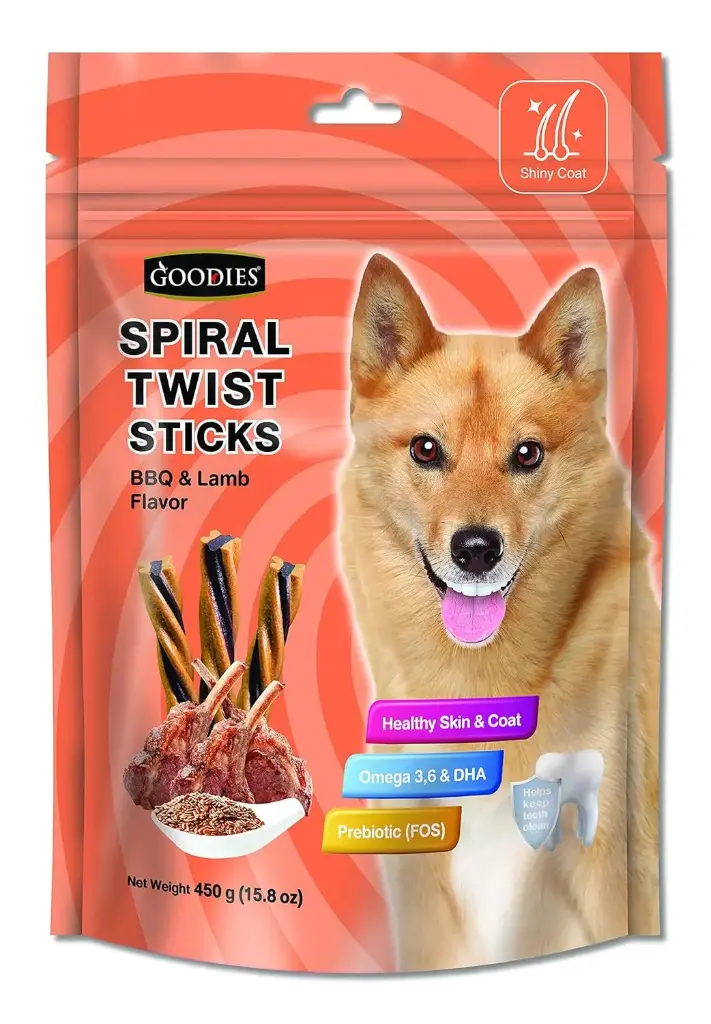 Goodies Spiral Twist Snacks - BBQ & Lamb