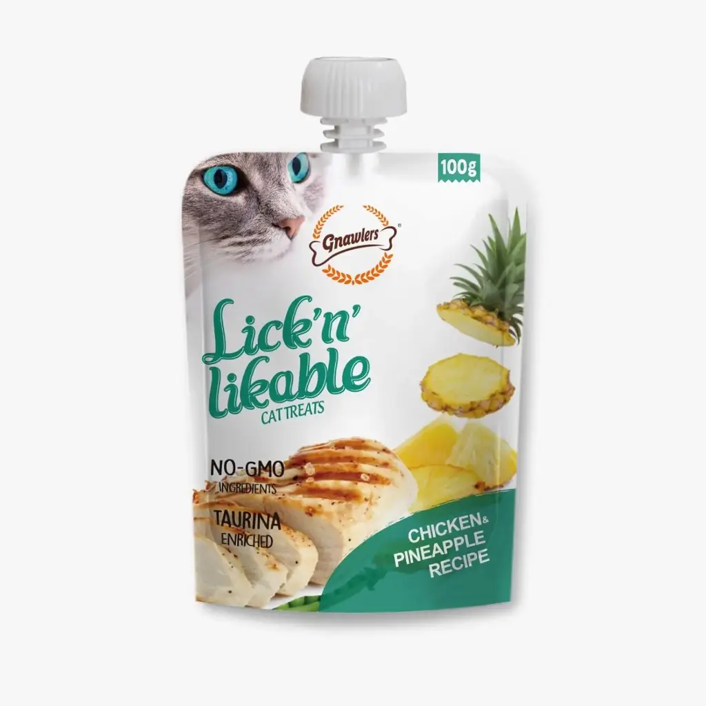 Gnawlers Lick N Lickable Chicken & Pineapple