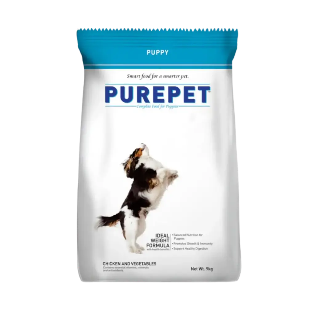 Purepet Puppy Dry Dog Food, Chicken & Veg (2.8 kg)