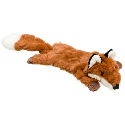 Holy Paws Unstuffed Fox Dog Toy