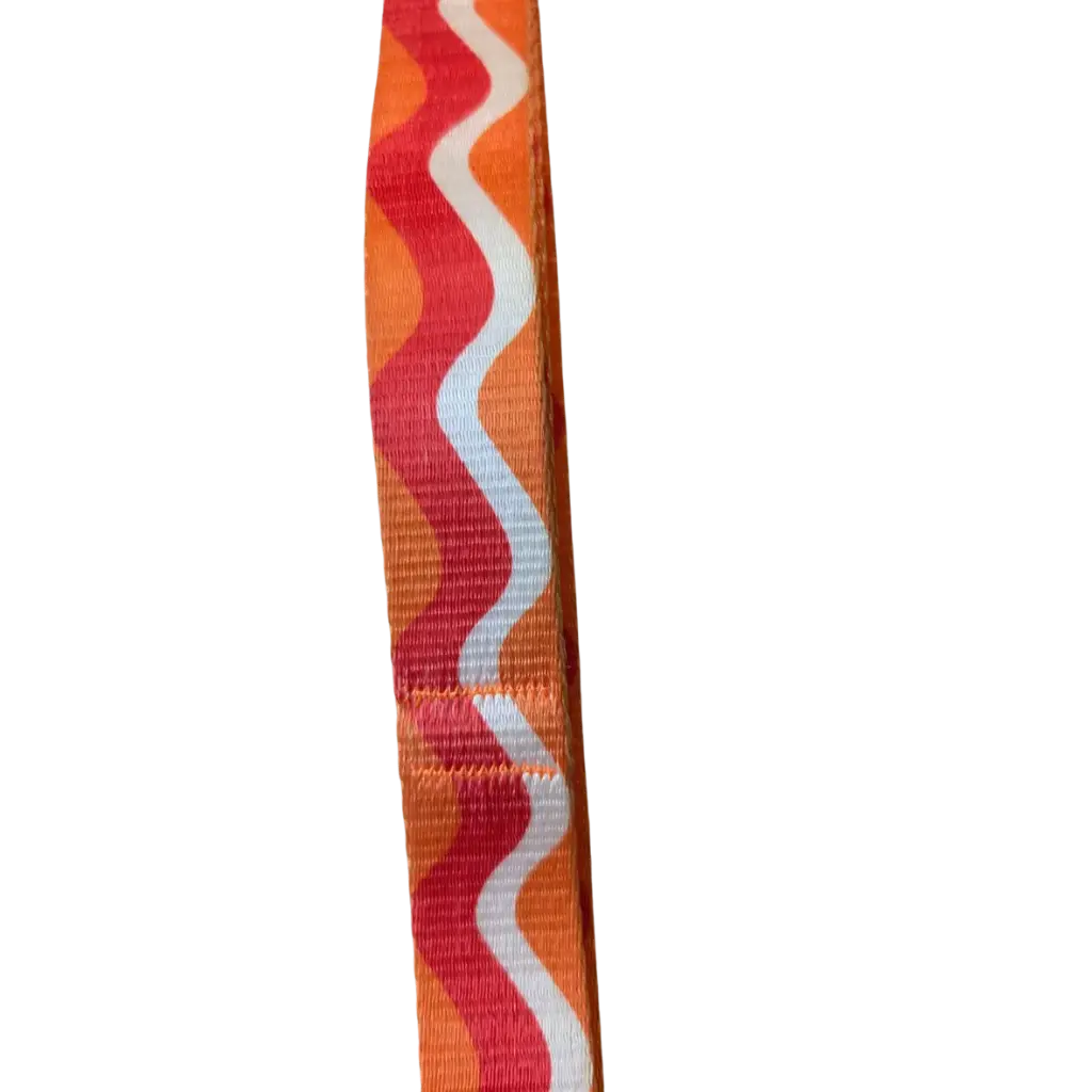 Satin Chic Leash - Sunset Waves (Xtra-Small/Small)