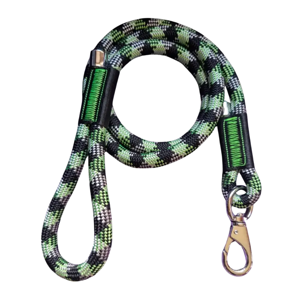 Mountain Leash (Small, Black & Green)