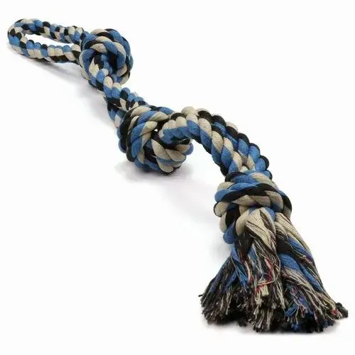 3-Knot Double Rope Toy