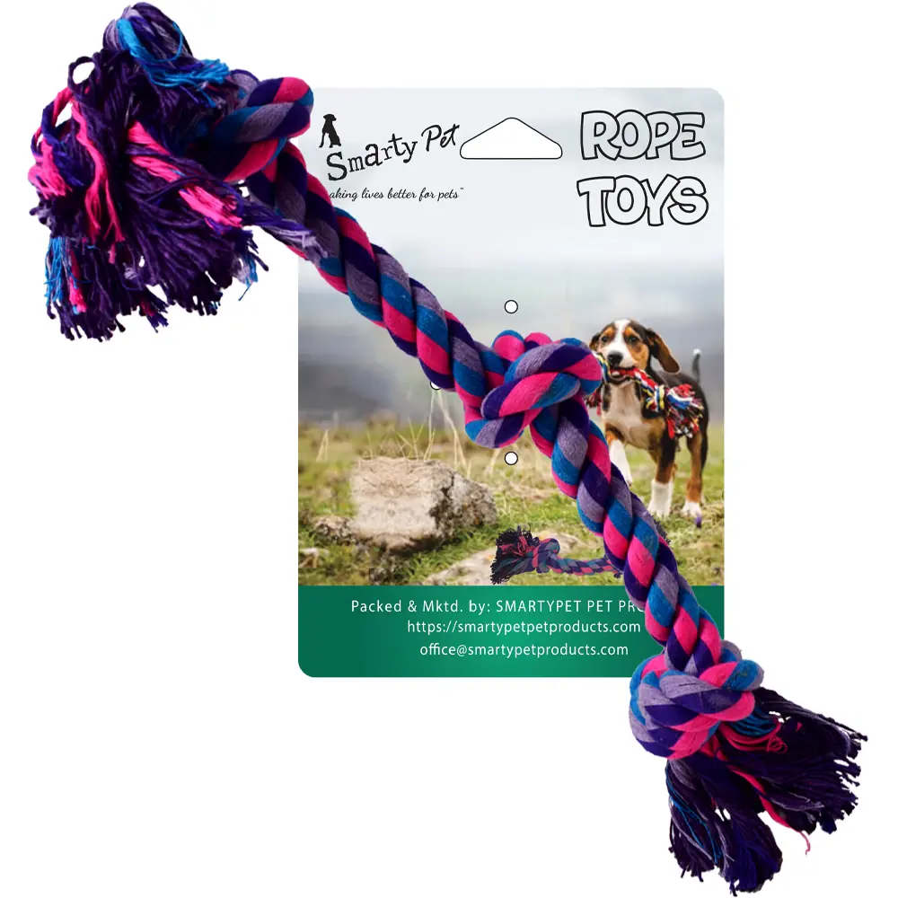 3-Knot Rope Toy 