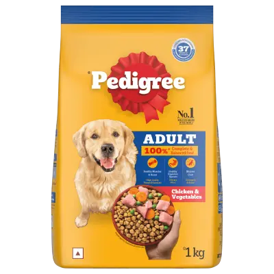 PEDIGREE® Adult Dry Dog Food, Chicken & Vegetables 