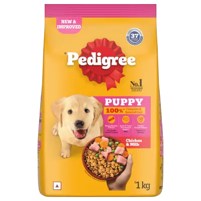 PEDIGREE® Puppy Dry Food, Chicken & Milk 