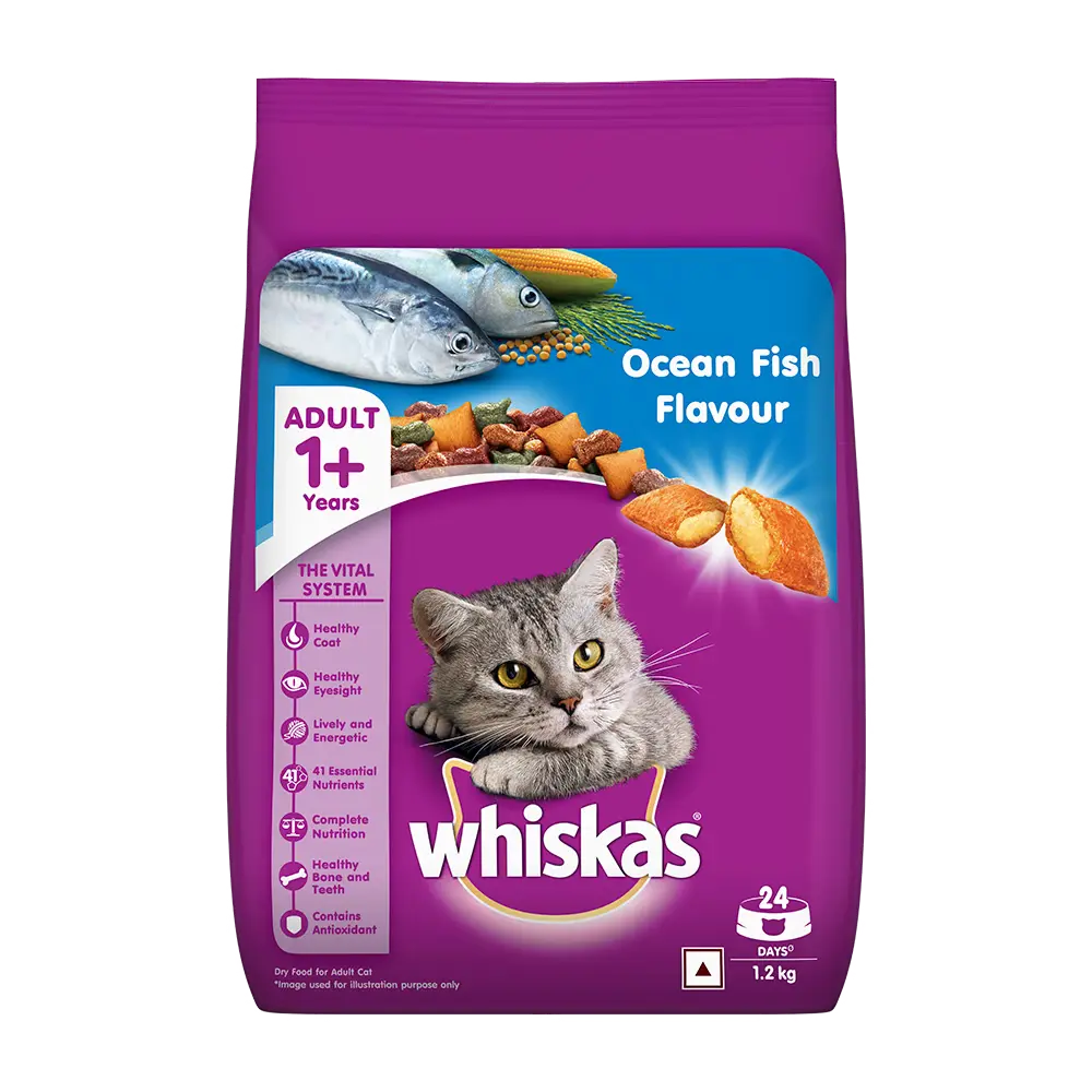 Whiskas® Adult Dry Food, Ocean Fish