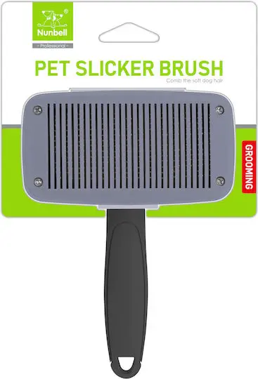 Self-Cleaning Slicker Brush