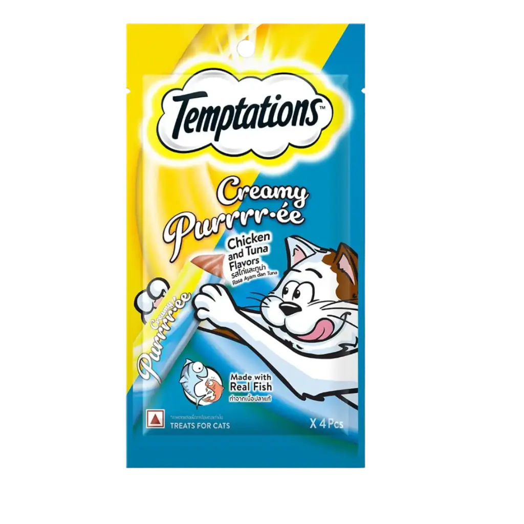 Temptations™ Creamy Purrree - Chicken & Tuna