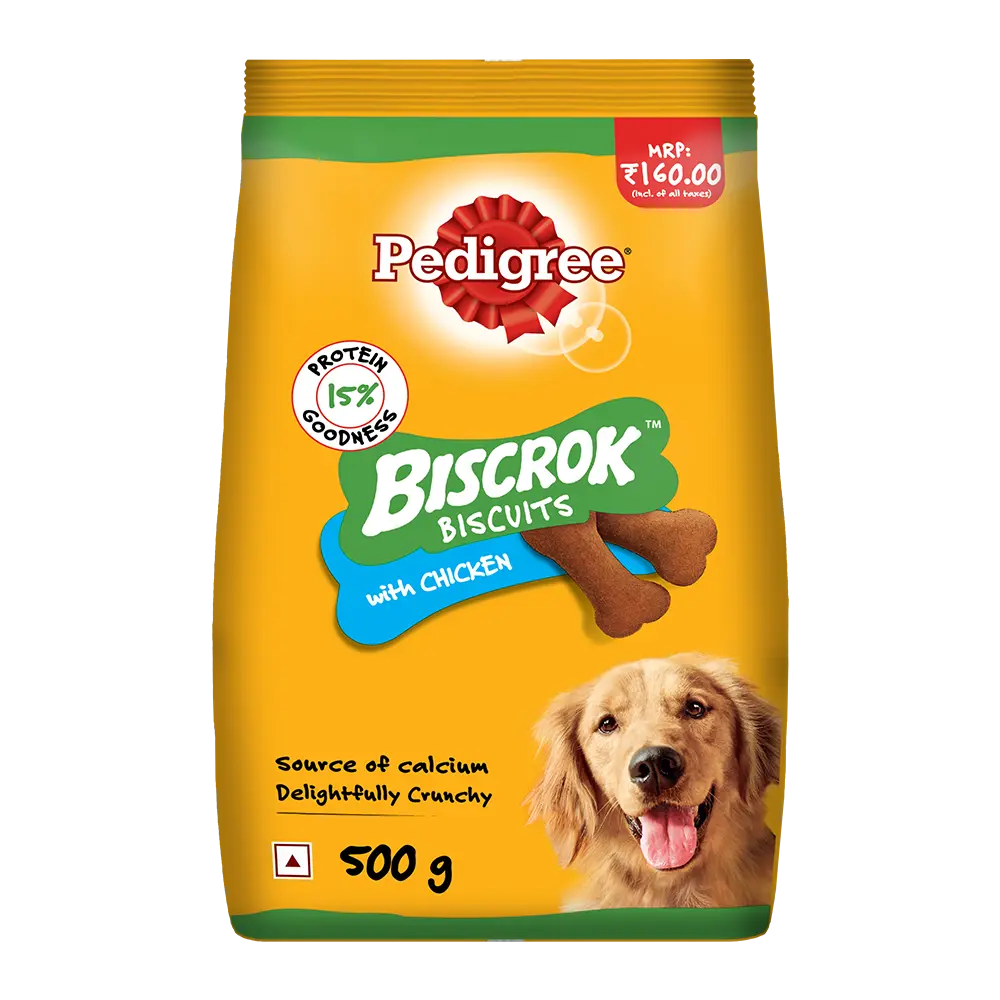 PEDIGREE® Biscrok Biscuits with Chicken