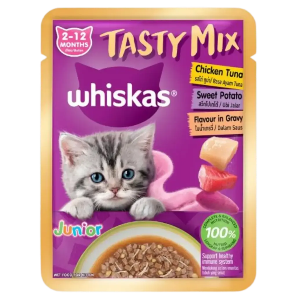 Whiskas® Kitten Wet Food - Tasty Mix 
