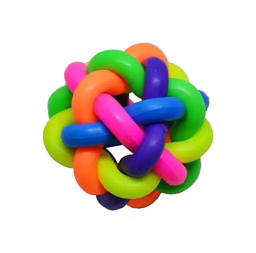 Knotted Rainbow Ball