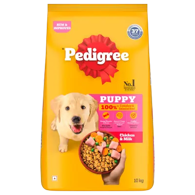 PEDIGREE® Puppy Dry Food, Chicken & Milk 