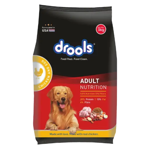 Drools Adult Dry  Dog Food, Chicken & Egg 