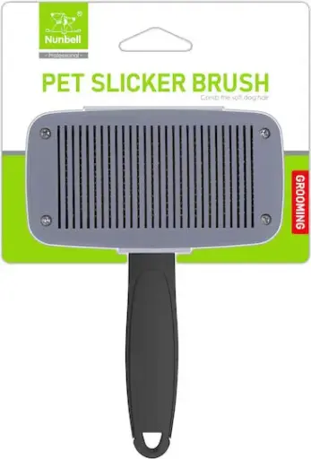 Self-Cleaning Slicker Brush