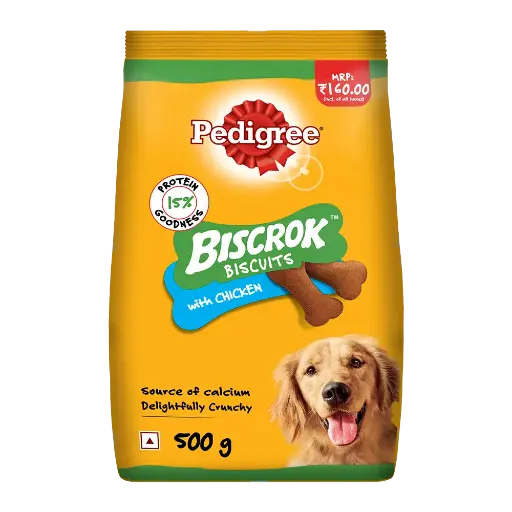 PEDIGREE® Biscrok Biscuits with Chicken