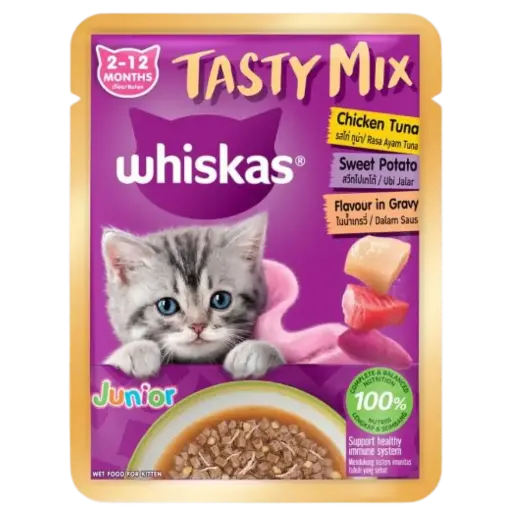 Whiskas® Kitten Wet Food - Tasty Mix 