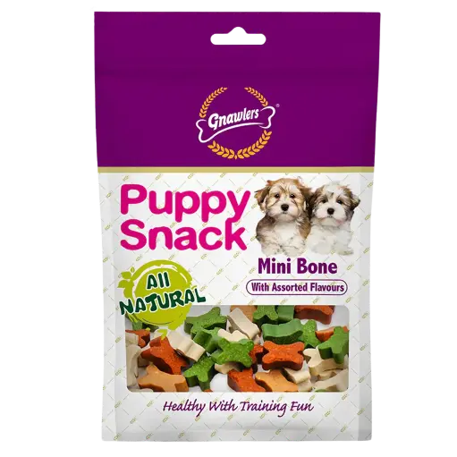 Gnawlers Puppy Snack Mini Bone