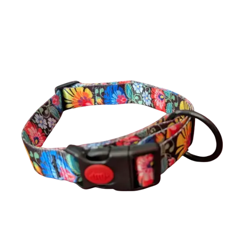 Satin Chic Collar - Floral Meadow