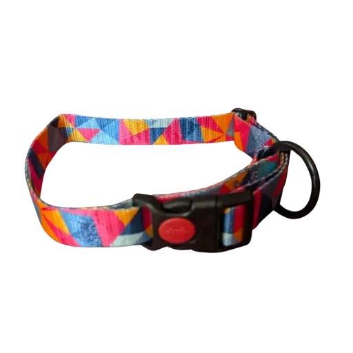 Satin Chic Collar - Vivid Peaks