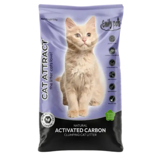 Emily Pets Clumping Cat Litter - Activated Carbon