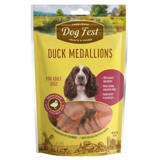 Dogfest Duck Medallions 