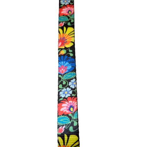 Satin Chic Leash - Floral Meadow