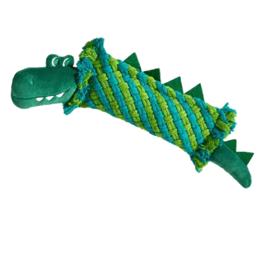 FOFOS Dog Rope Tug Toy Crocodile