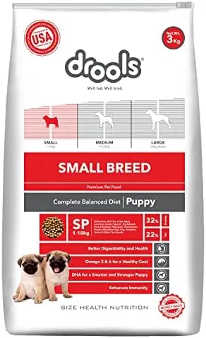 Drools Small Breed Puppy Dry Food - 3 kg