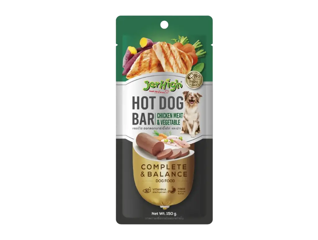 Jerhigh Hotdog Bar - Chicken & Vegetable