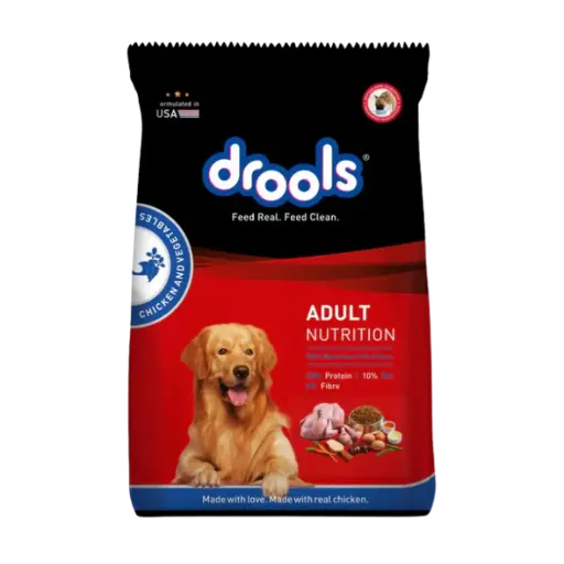 Drools Adult Nutrition Dry Dog Food, Chicken & Vegetables