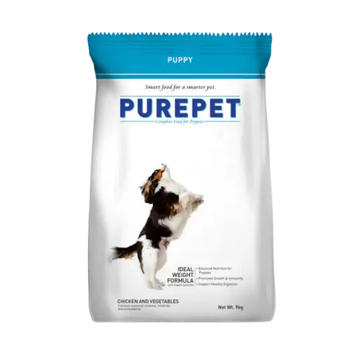 Purepet Puppy Dry Dog Food, Chicken & Veg (2.8 kg)