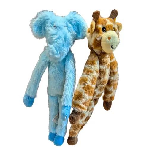 FOFOS Plush Elephant & Giraffe 
