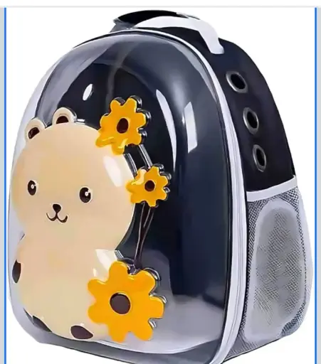 Astronaut Cat Carrying Bag - Embosssed full window 