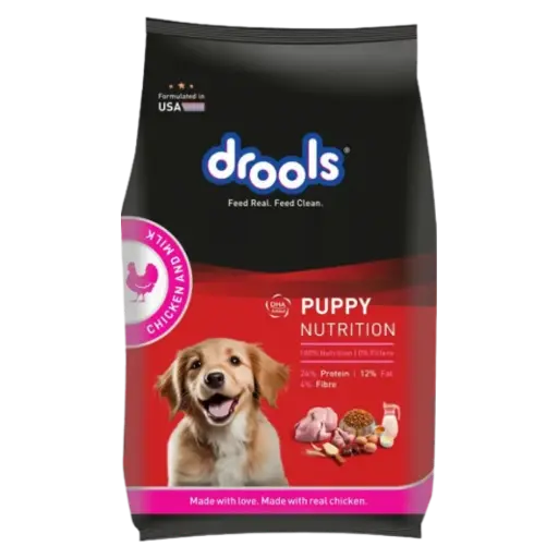 Drools Puppy Nutrition Dry Dog Food, Chicken & Milk
