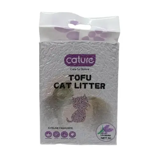 Cature Tofu Cat Litter - Lavender - MRP Rs 799. Our price Rs 650 